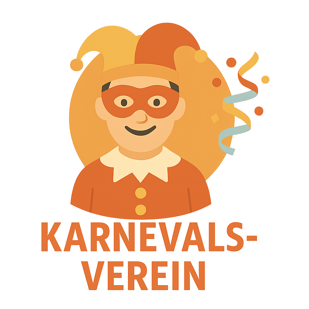 Illustration: Karnevalsverein mit Elferrat und Prinzengarde
