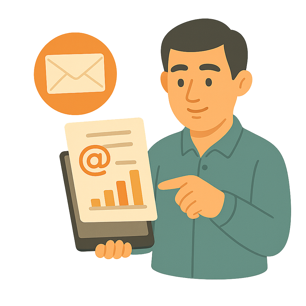 Illustration: E-Mail-Versand mit SPG-Verein 4