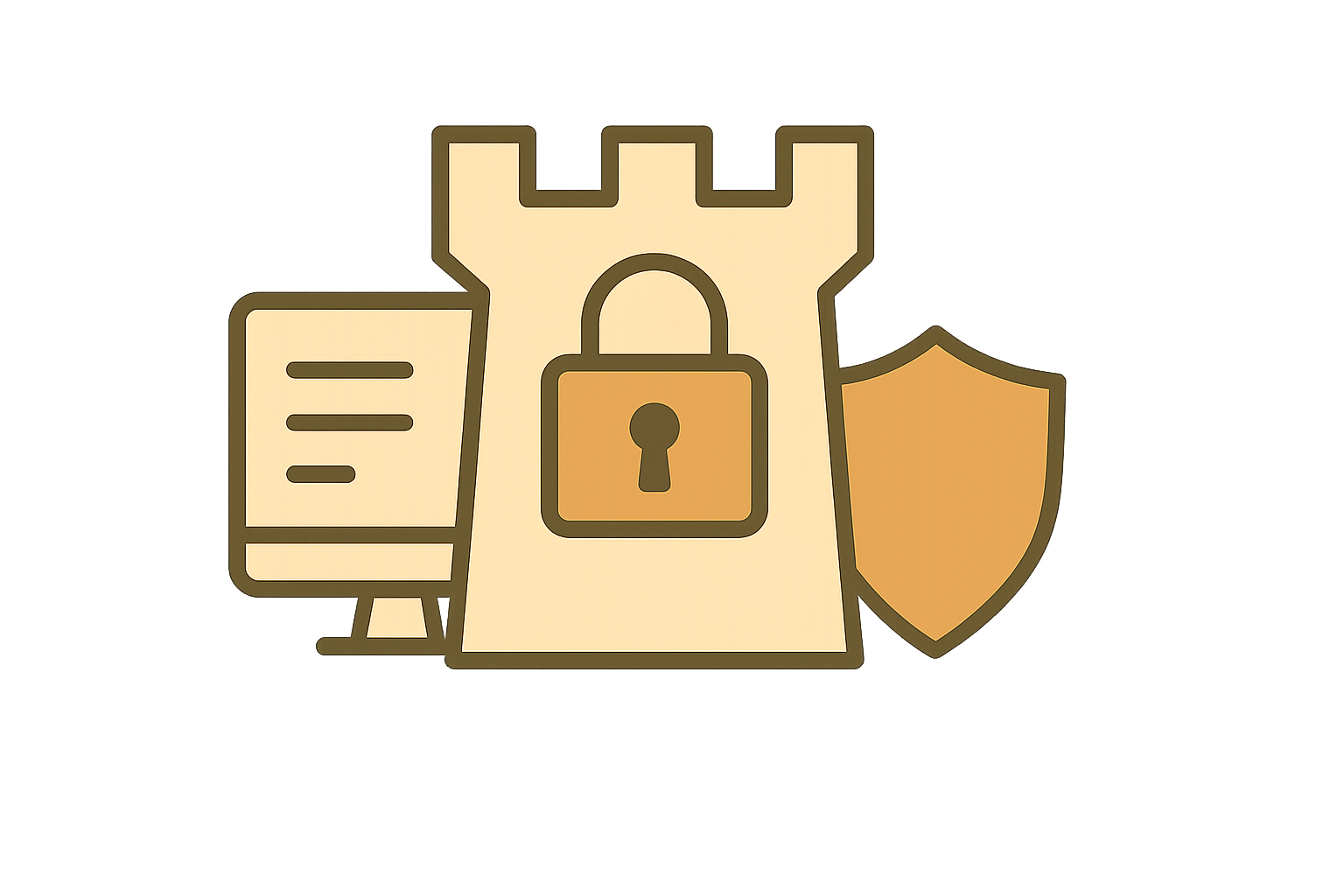 Illustration: Lokale Datensicherheit